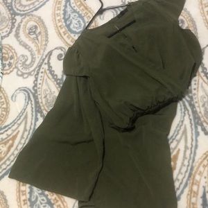 Navy green jumpsuit, size 10 bebop